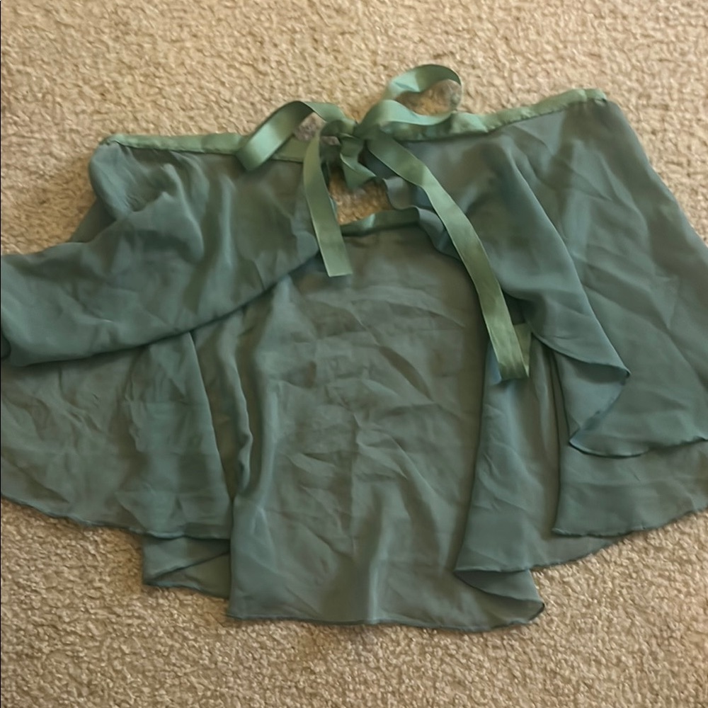 Tie able/adjustable ballet skirt